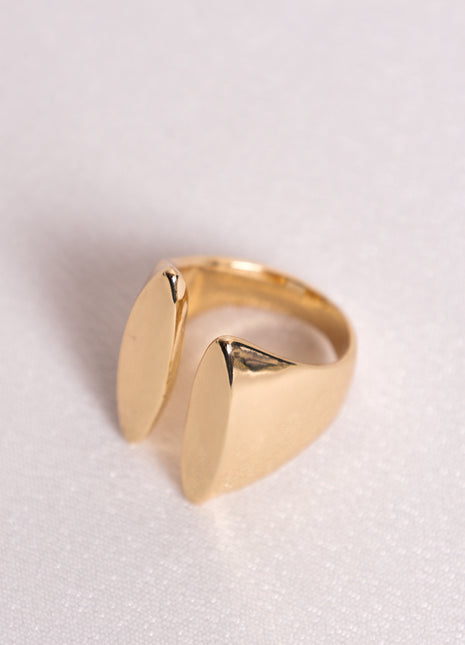 Elegant Chunky Polished Gold Filled Ring