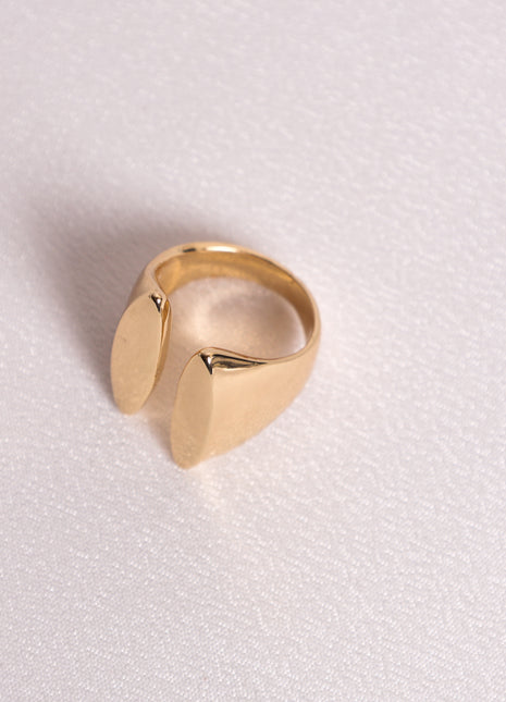 Elegant Chunky Polished Gold Filled Ring