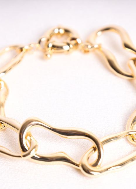 Elegant Gold Filled Rolo Bracelet